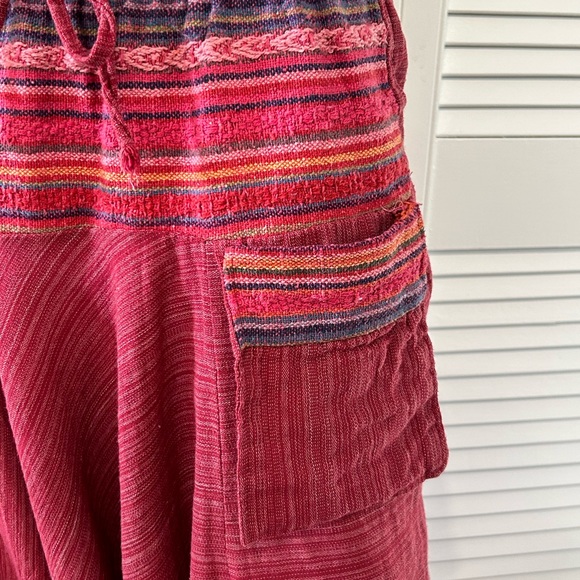 Boho Guatemalan Cotton Weave Pants - Picture 5 of 8